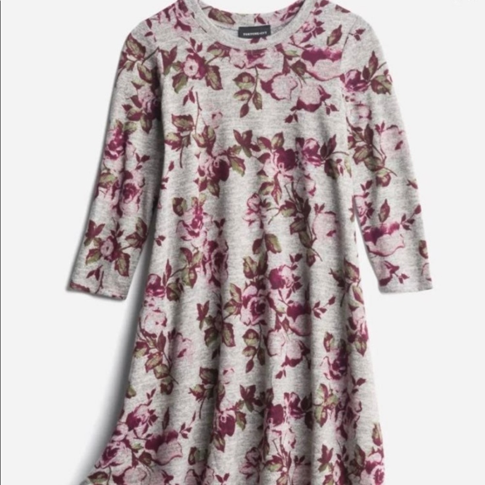Fortune + Ivy Floral Knit Dress